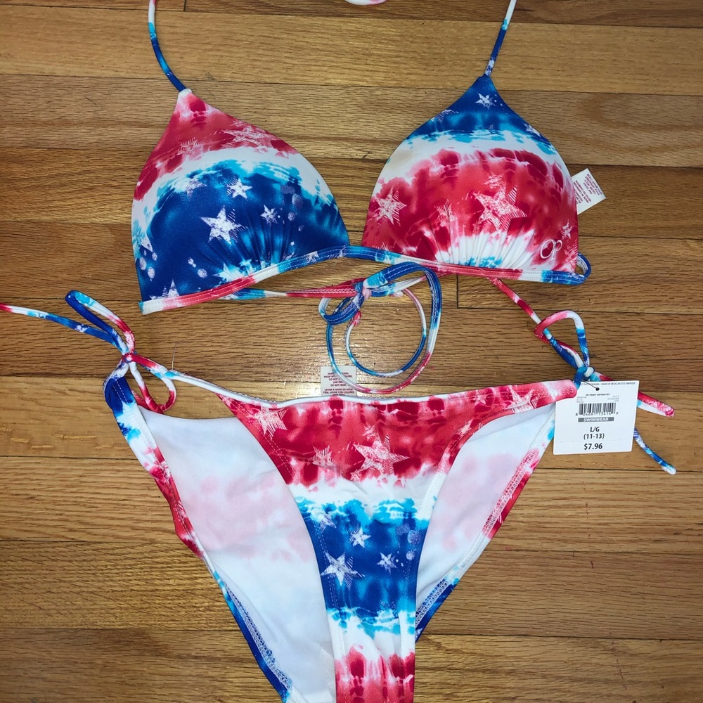 OP, 2 piece bathing suit
